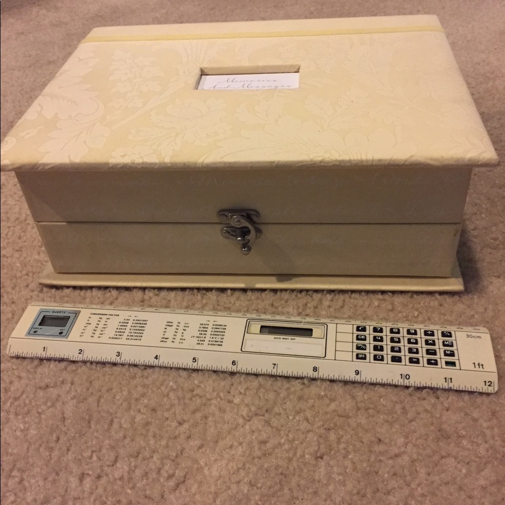 Hallmark Card/Memory Box